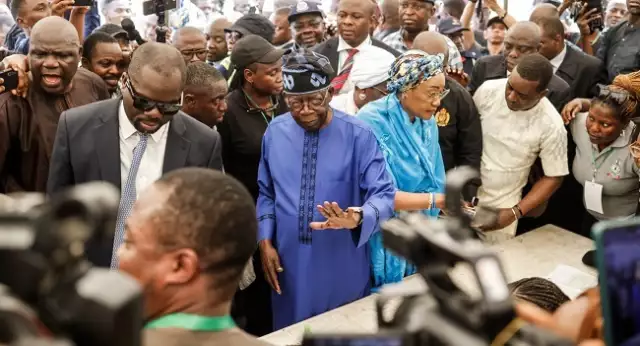 I’m Too Confident Of Victory, Tinubu Says As Be Casts Ballot
