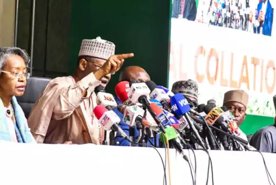 PDP, Labour Party Ask INEC Chairman To Step Down, Demand Fresh Election PDP, Labour Party Ask INEC Chairman To Step Down, Demand Fresh Election
