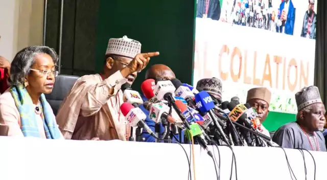 PDP, Labour Party Ask INEC Chairman To Step Down, Demand Fresh Election PDP, Labour Party Ask INEC Chairman To Step Down, Demand Fresh Election