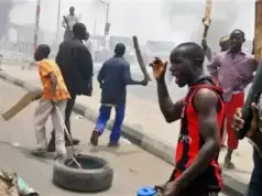 Nigeria Decides: Hoodlums Attack INEC Collation Centre In Lagos