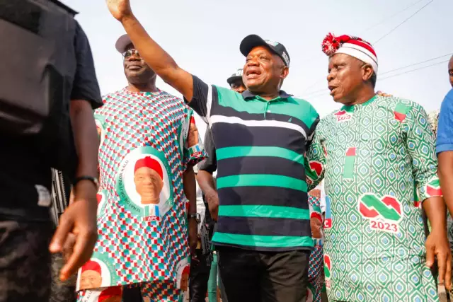 Abia North: “You’ve Performed Excellently To Merit Our Votes”, Abiriba Community Tells Orji Kalu