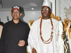 Peter Obi Meets Gani Adams In Lagos Peter Obi Meets Gani Adams In Lagos