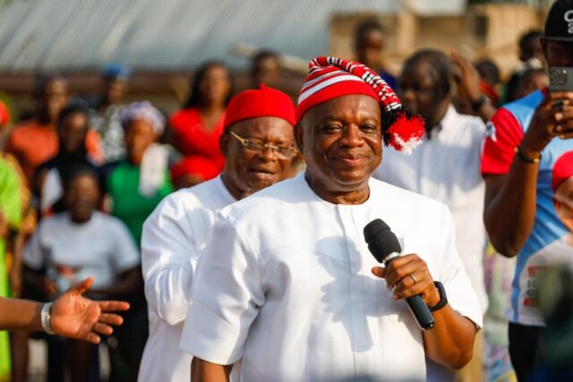 Abia North: Sen. Orji Kalu Gets “Heroic Reception”, Endorsements At His Igbere Wards (Photos) Abia North: Sen. Orji Kalu Gets "Heroic Reception", Endorsements At His Igbere Wards (Photos)