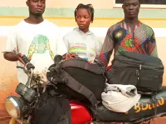 Two Beninese Kidnappers Arrested With Teenage Girl At Ogun Border Two Beninese Kidnappers Arrested With Teenage Girl At Ogun Border