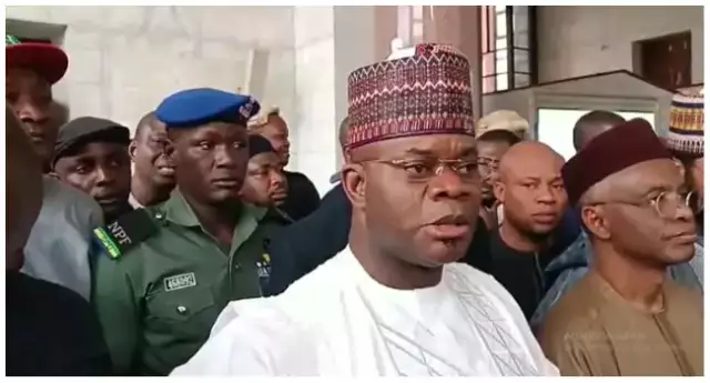 Yahaya Bello Breaks Silence On Why He, Gov. El-Rufai Stormed Supreme Court Over Naira Notes