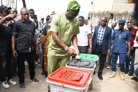 Tinubu Wins Makinde’s Polling Unit, Obi Comes Second