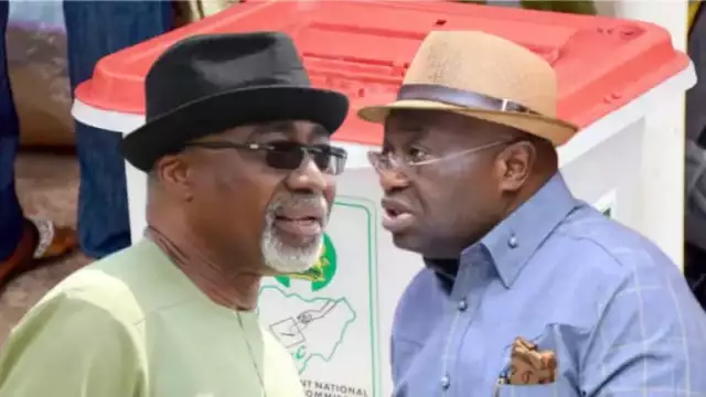 Abia South: INEC Declared Abaribe Winner With Fake Results – Ikpeazu Abia South: INEC Declared Abaribe Winner With Fake Results - Ikpeazu