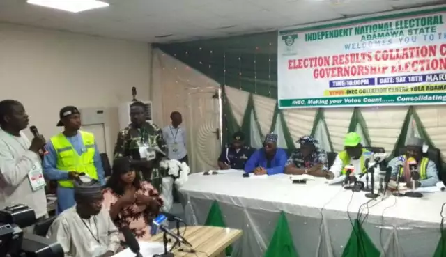 INEC Postpones Collation Of Results In Adamawa INEC Postpones Collation Of Results In Adamawa