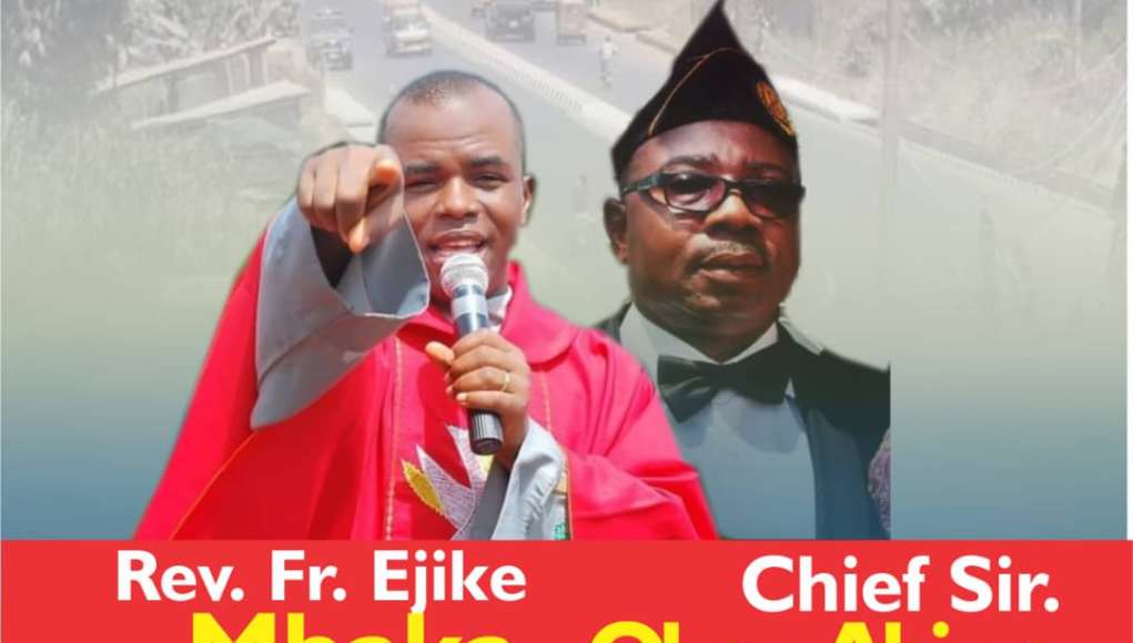 Abia Guber: Ahiwe Gets Spiritual Blessings From Father Mbaka At Adoration Ministry