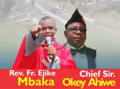 Abia Guber: Ahiwe Gets Spiritual Blessings From Father Mbaka At Adoration Ministry Abia Guber: Ahiwe Gets Spiritual Blessings From Father Mbaka At Adoration Ministry