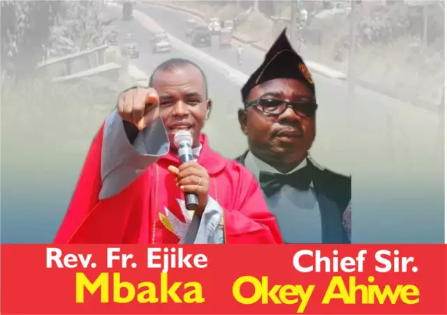Abia Guber: Ahiwe Gets Spiritual Blessings From Father Mbaka At Adoration Ministry Abia Guber: Ahiwe Gets Spiritual Blessings From Father Mbaka At Adoration Ministry