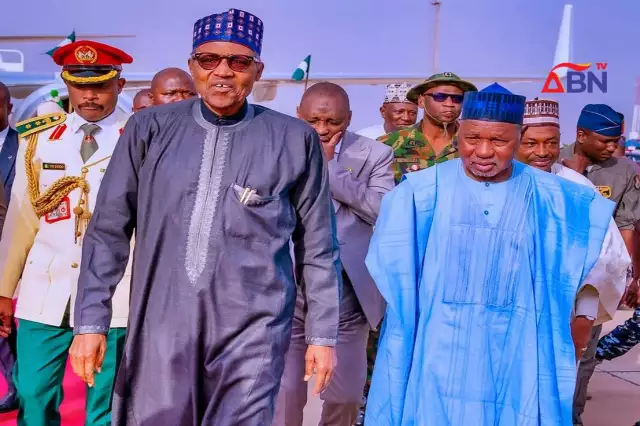 Buhari Returns From Qatar, Arrives Daura Ahead Of Guber Election Buhari Returns From Qatar, Arrives Daura Ahead Of Guber Election