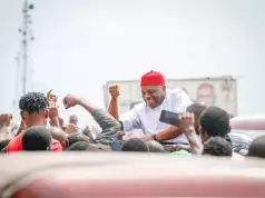 Sen. Kalu Returns To Abia Amidst Jubilation After Receiving Certificate Of Return (PHOTOS) Sen. Kalu Returns To Abia Amidst Jubilation After Receiving Certificate Of Return (PHOTOS)