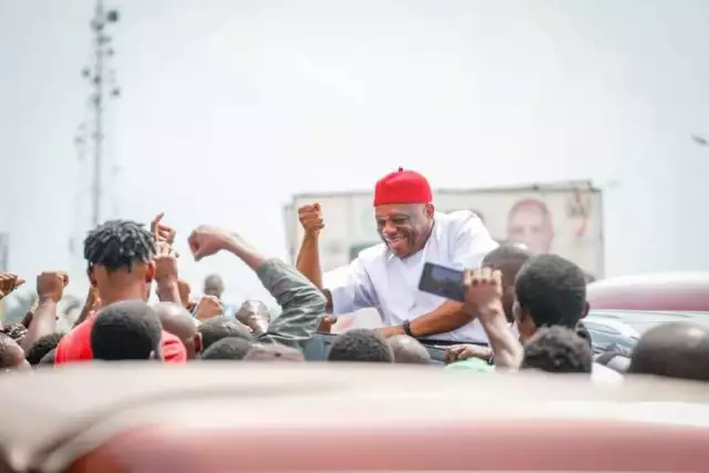 Sen. Kalu Returns To Abia Amidst Jubilation After Receiving Certificate Of Return (PHOTOS) Sen. Kalu Returns To Abia Amidst Jubilation After Receiving Certificate Of Return (PHOTOS)