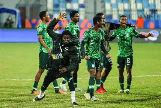2023 U-20 AFCON: Babangida Lauds Flying Eagles Win Over Uganda Eguavoen Hails Flying Eagles Over World Cup Qualification
