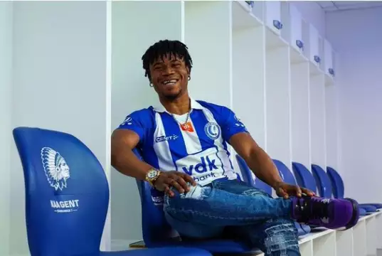 Nigerian Striker, Gift Orban Makes History In Belgium U-23 AFCON Qualifiers: Gent Turn Down Orban’s Invitation To Olympic Eagles