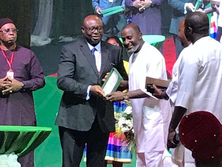 After Inflicting A Heavy Injury On Onyejeocha's Political Career, Amobi Ogah Receives Certificate Of Return (PHOTOS)