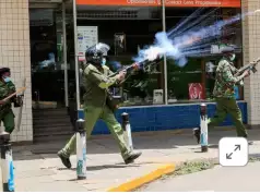 Kenya: Police Disperse “Ruto Must Go” Protesters With Teargas