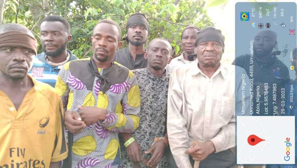 Army Rescues 9 Kidnap Victims In Imo, Abia, Recover Weapons (PHOTOS)