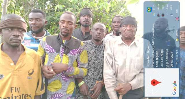Army Rescues 9 Kidnap Victims In Imo, Abia, Recover Weapons (PHOTOS)