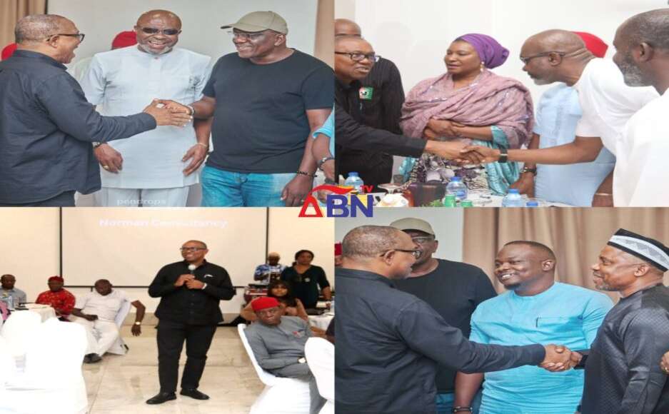 [PHOTOS] Peter Obi Hosts Dinner For Newly Elected Labour Party National Assembly Members