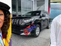 Businessman Gifts Abia INEC Returning Officer, Prof Oti Exotic Prado SUV He Ordered For Himself Businessman Gifts Abia INEC Returning Officer Exotic Prado SUV He Ordered For Himself