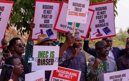 2023 Elections: We Have Original Election Results – Balami, Youths Protest In Abuja We have original election results – Balami, youths protest in Abuja