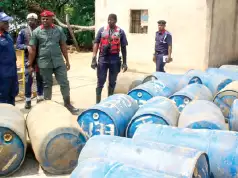 Civil Defence Operatives Nab Suspected Oil Thieves With 150 Drums Of Petrol