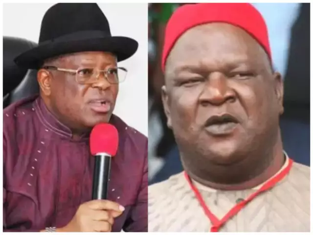 Ex-SGF Anyim, Gov. Umahi Reconcile Differences, Backs APC Guber Candidate Nwifuru Ex-SGF Anyim, Gov. Umahi Reconcile Differences, Backs APC Guber Candidate Nwifuru