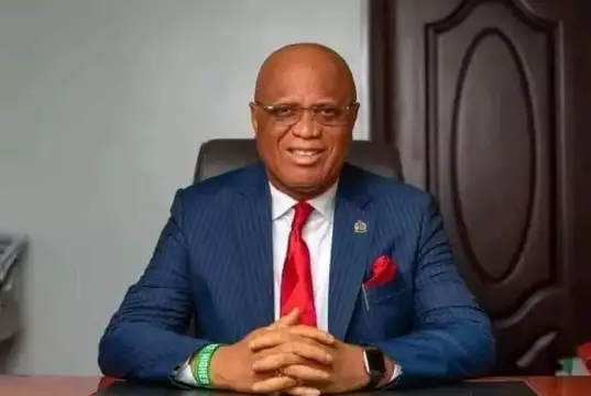 Happy Hour As PDP’s Umo Eno Declared Winner Akwa Ibom Governorship Election
