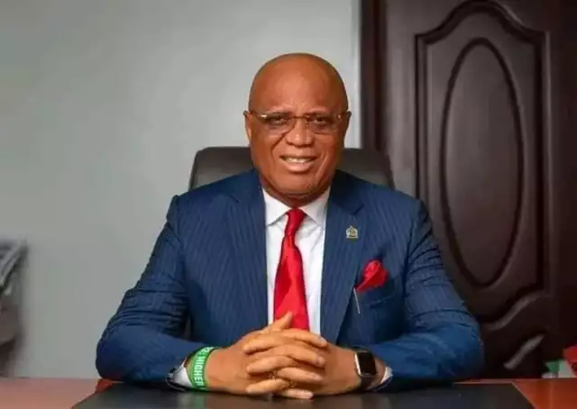 Happy Hour As PDP’s Umo Eno Declared Winner Akwa Ibom Governorship Election