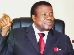 Former Anambra Governor, Chinwoke Mbadinuju Dies At 78 Former Anambra Governor, Mbadinuju Dies At 78