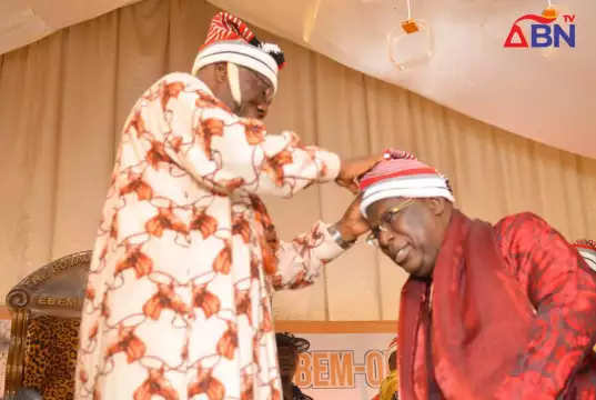 Ebem Ohafia Honours Timipre Sylva, Wife (Photos, Video) Ebem Ohafia Honours Timipre Sylva, Wife (Photos, Video)