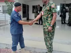 Criminals Panic As Abia NSCDC, Army Renew Collaborative Strategy (PHOTOS) Criminals Panic As Abia NSCDC, Army Renew Collaborative Strategy (PHOTOS)