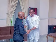 Uche Ogah Meets Abia Governor-Elect, Alex Otti (Photos) Uche Ogah Meets Abia Governor-Elect, Alex Otti (Photos)