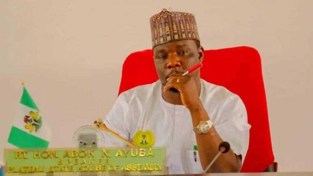 Court Reinstates Abok As Plateau Speaker Court Reinstates Abok As Plateau Speaker