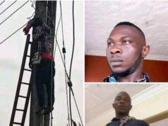 TRAGEDY!!! Man Whose Dead Wife Is Still In Mortuary Electrocuted While Trying To Change Transformer Cable In Abia (PHOTOS) TRAGEDY!!! Man Whose Dead Wife Is Still In Mortuary Electrocuted While Trying To Change Transformer Cable In Abia