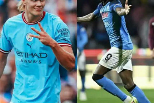 Comparison With Haaland Only Inspires Me To Work Harder, Says Osimhen Comparison With Haaland Only Inspires Me To Work Harder, Says Osimhen