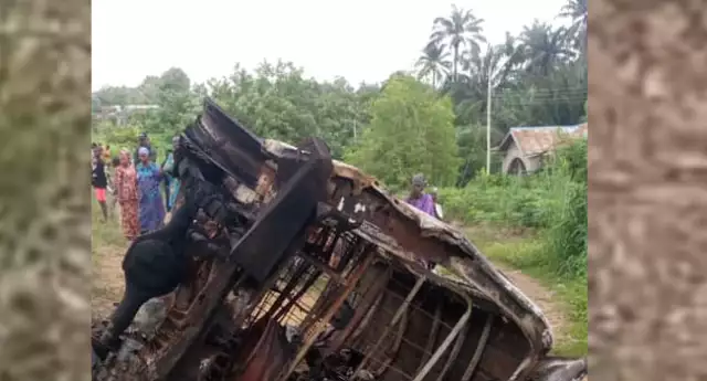 16 Persons Burnt To Death In Osun Road Accident