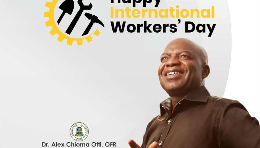 Your Help Is Here, Alex Otti Tells Abia Workers On May Day