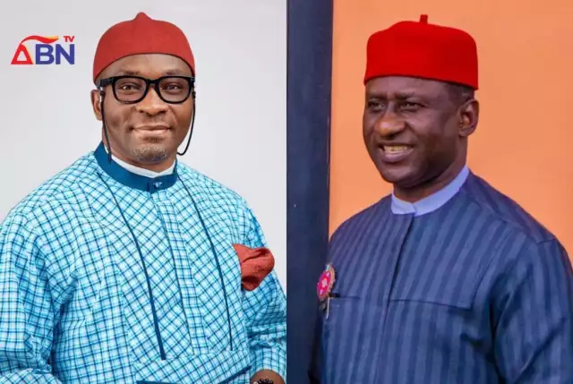 Ex-Mines And Steel Minister, Oga Greets Rep. Benjamin Kalu At 52 Ex-Mines And Steel Minister, Oga Greets Rep. Benjamin Kalu At 52