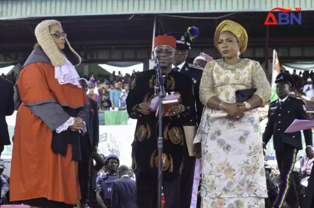 Alex Otti Sworn In As Abia Governor (Photos, Video) Alex Otti Sworn In As Abia Governor