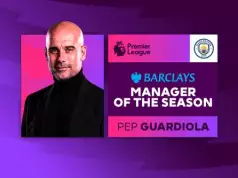 Guardiola Wins Premier League Manager Of The Season Award Guardiola Wins Premier League Manager Of The Season Award