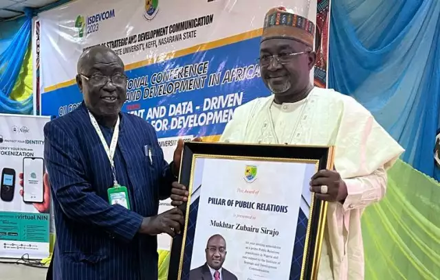 Varsity Honours NIPR President As Pillar Of Public Relations