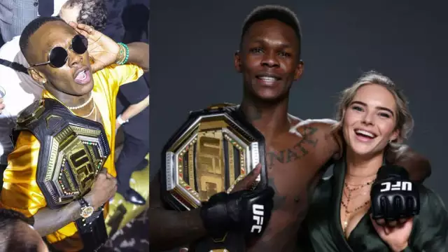 Israel Adesanya’s Ex-girlfriend Reportedly Drags Him To Court, Demands Half Of His Wealth Israel Adesanya’s Ex-girlfriend Reportedly Drags Him To Court, Demands Half Of His Wealth