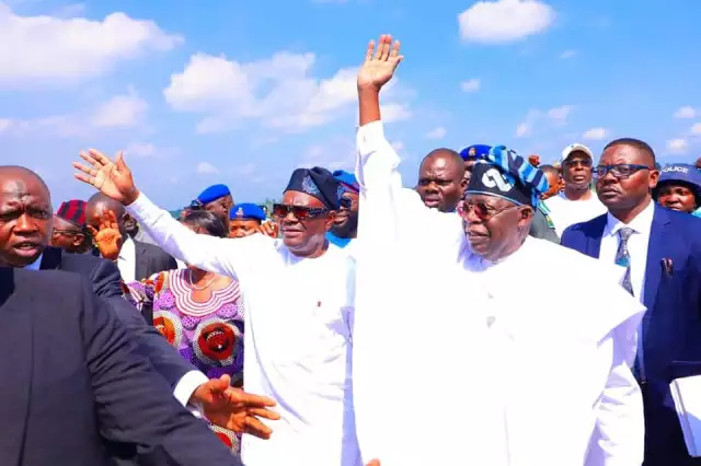 Jubilation As Tinubu Lands In Rivers Jubilation As Tinubu Lands In Rivers