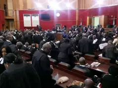 Presidential Election Petition Court To Deliver Judgement Wednesday Presidential Election Petition Tribunal: Absence Of Witness Stalls Opening Of INEC’s Case