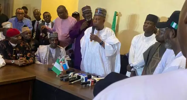 ‘Step Down For Benjamin Kalu, Abbas’ — Shettima Persuades Speakership Aspirants ‘Step Down For Benjamin Kalu, Abbas’ — Shettima Persuades Speakership Aspirants