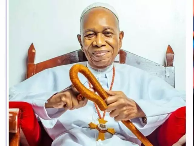 Sen. Kalu Saddened Over Death Of His Eminence, Sunday Mbang Emeritus Methodist Church Prelate Sunday Mbang Is Dead