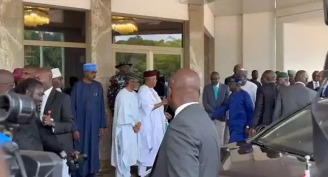 Shettima, Gbajabiamila, Emefiele, Others Receive Tinubu First Day At Work